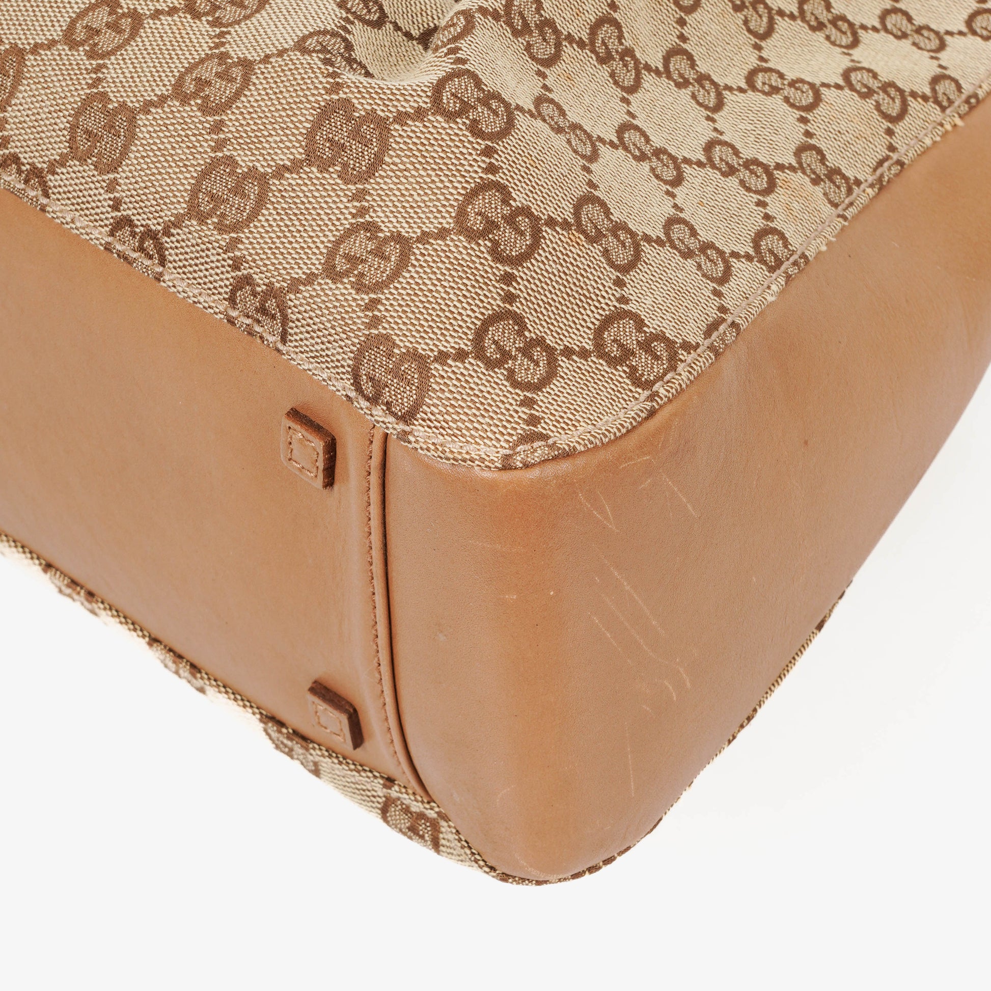 Gucci GG Canvas Tote Bag in Beige