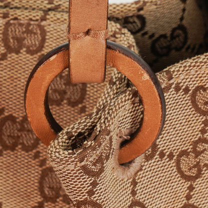 Gucci GG Canvas Tote Bag in Beige