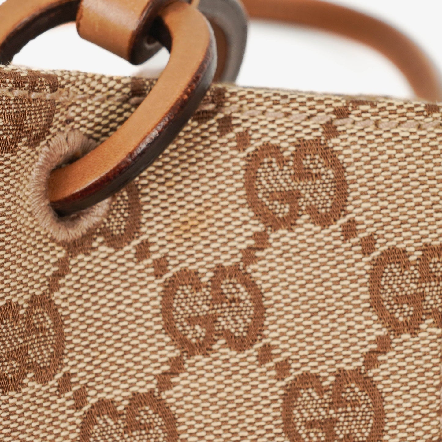 Gucci GG Canvas Tote Bag in Beige