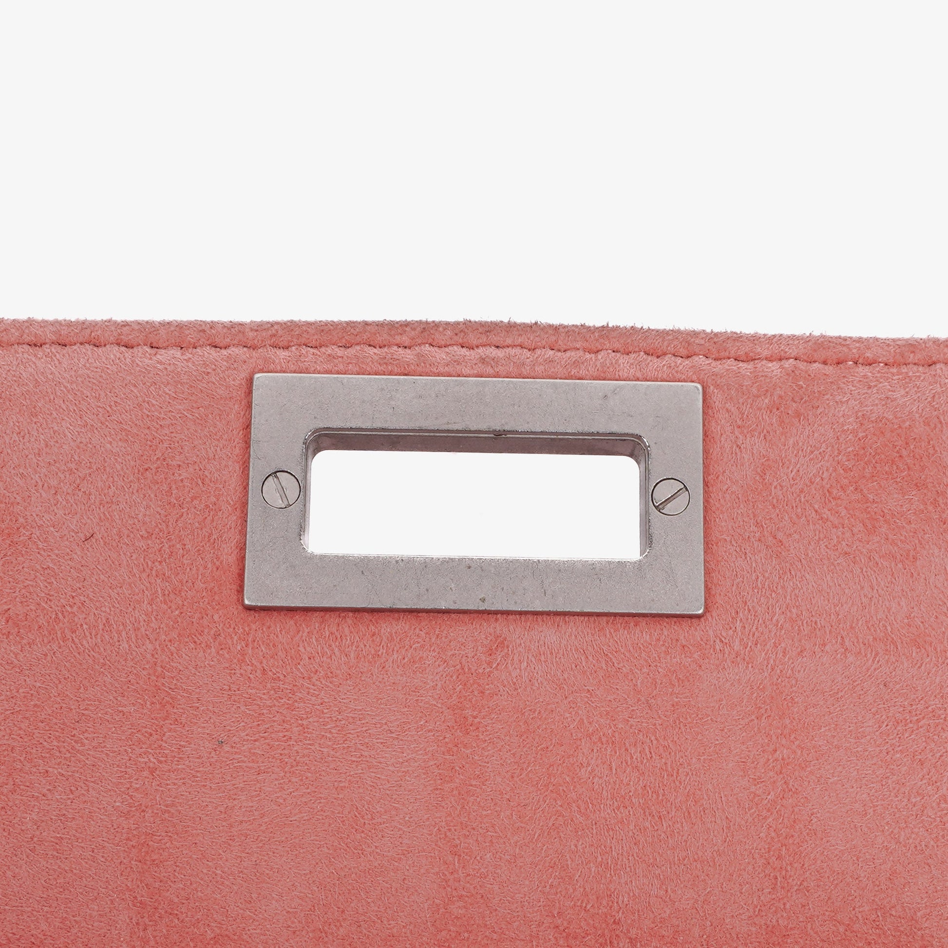 Chanel Chocolate Bar Mademoiselle Flap Tasche aus rosa Wildleder