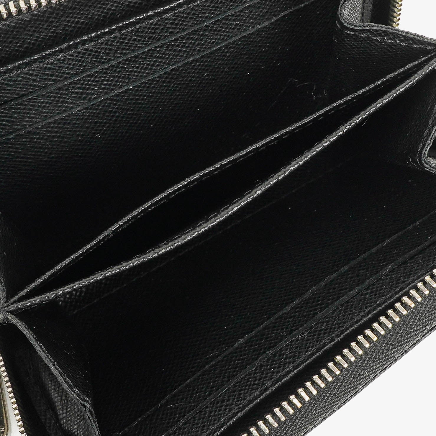 Louis Vuitton Zippy Münzbörse aus schwarzem Epi Leder