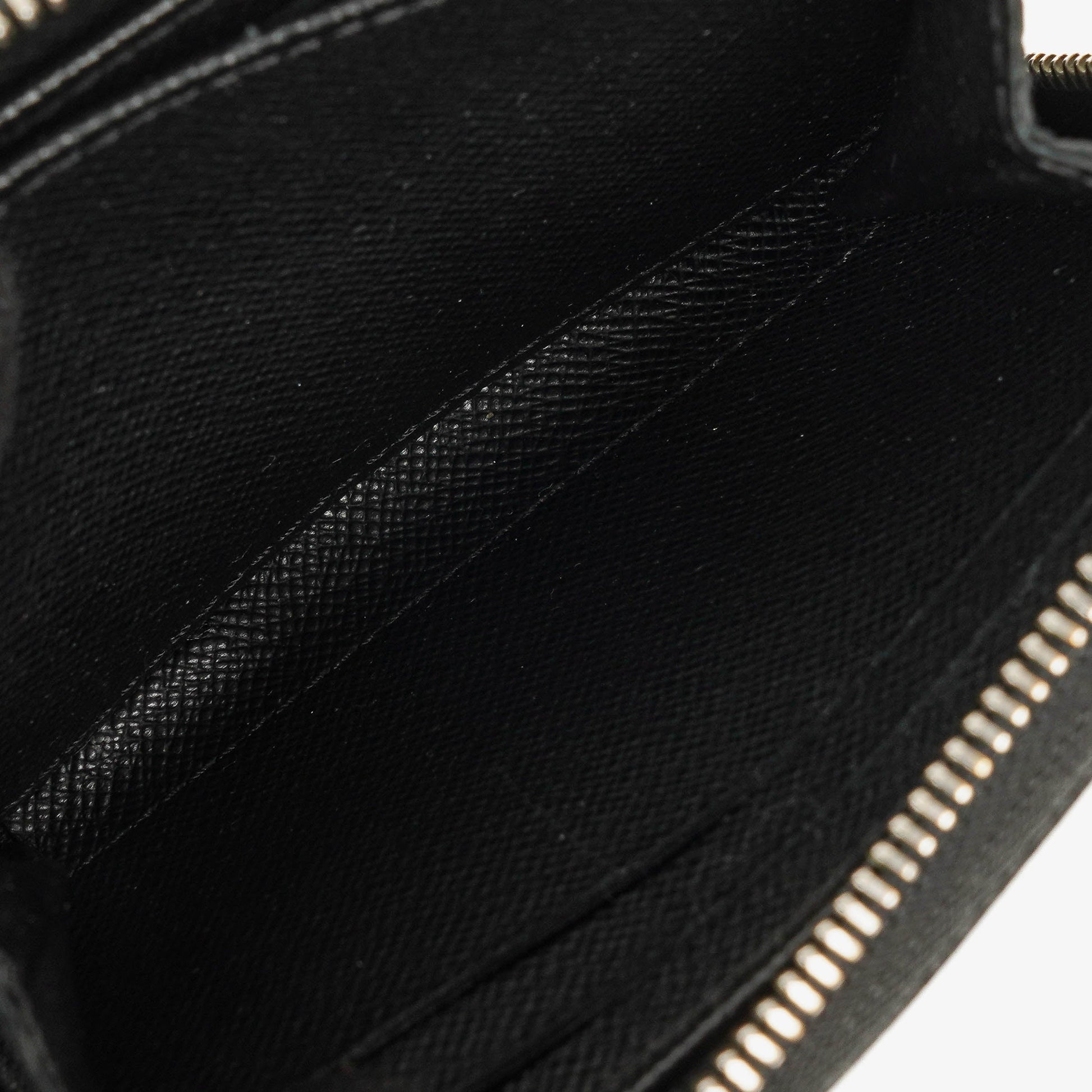 Louis Vuitton Zippy Münzbörse aus schwarzem Epi Leder