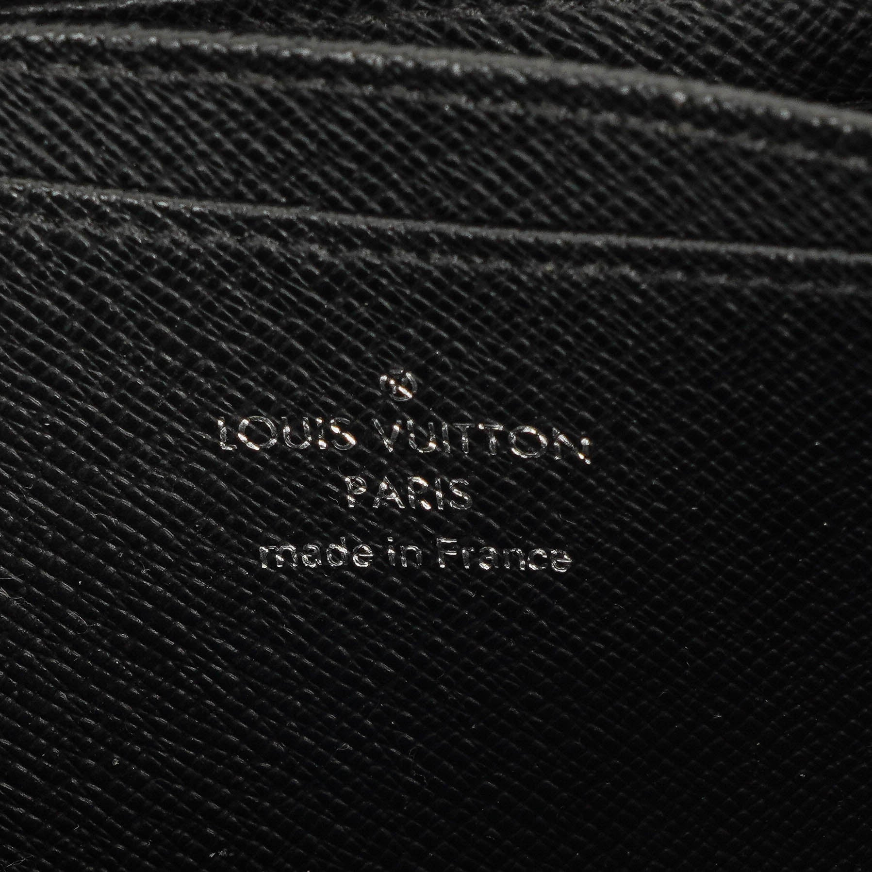 Louis Vuitton Zippy Münzbörse aus schwarzem Epi Leder