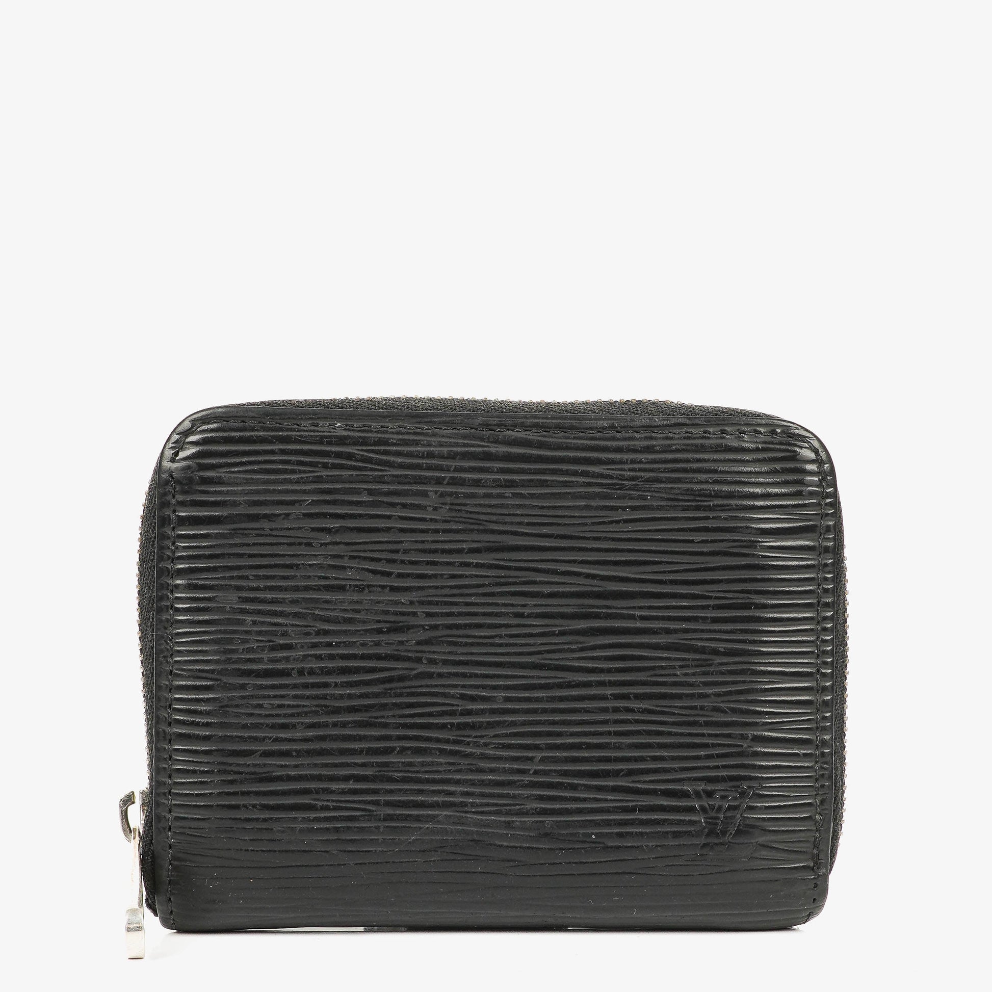 Louis Vuitton Zippy Münzbörse aus schwarzem Epi Leder
