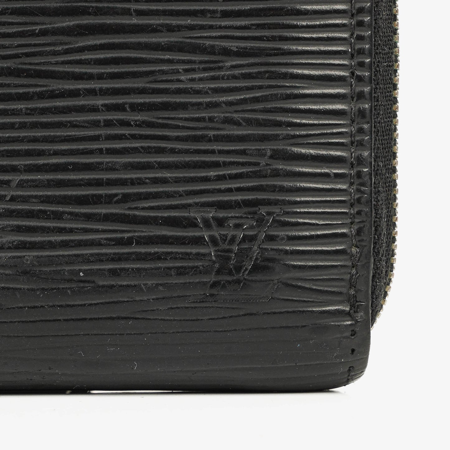 Louis Vuitton Zippy Münzbörse aus schwarzem Epi Leder