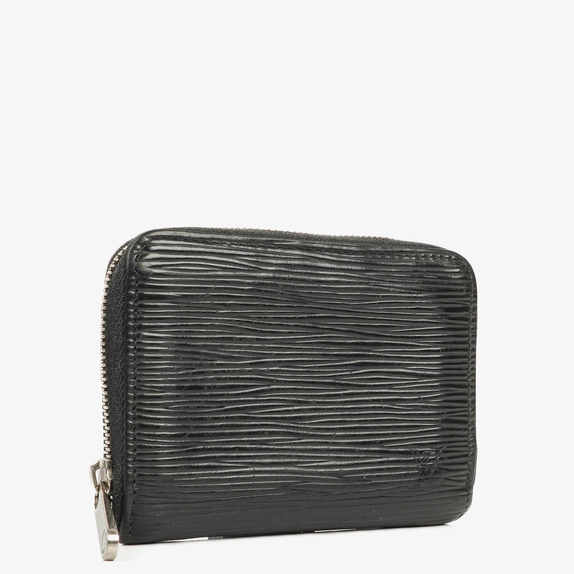 Louis Vuitton Zippy Münzbörse aus schwarzem Epi Leder