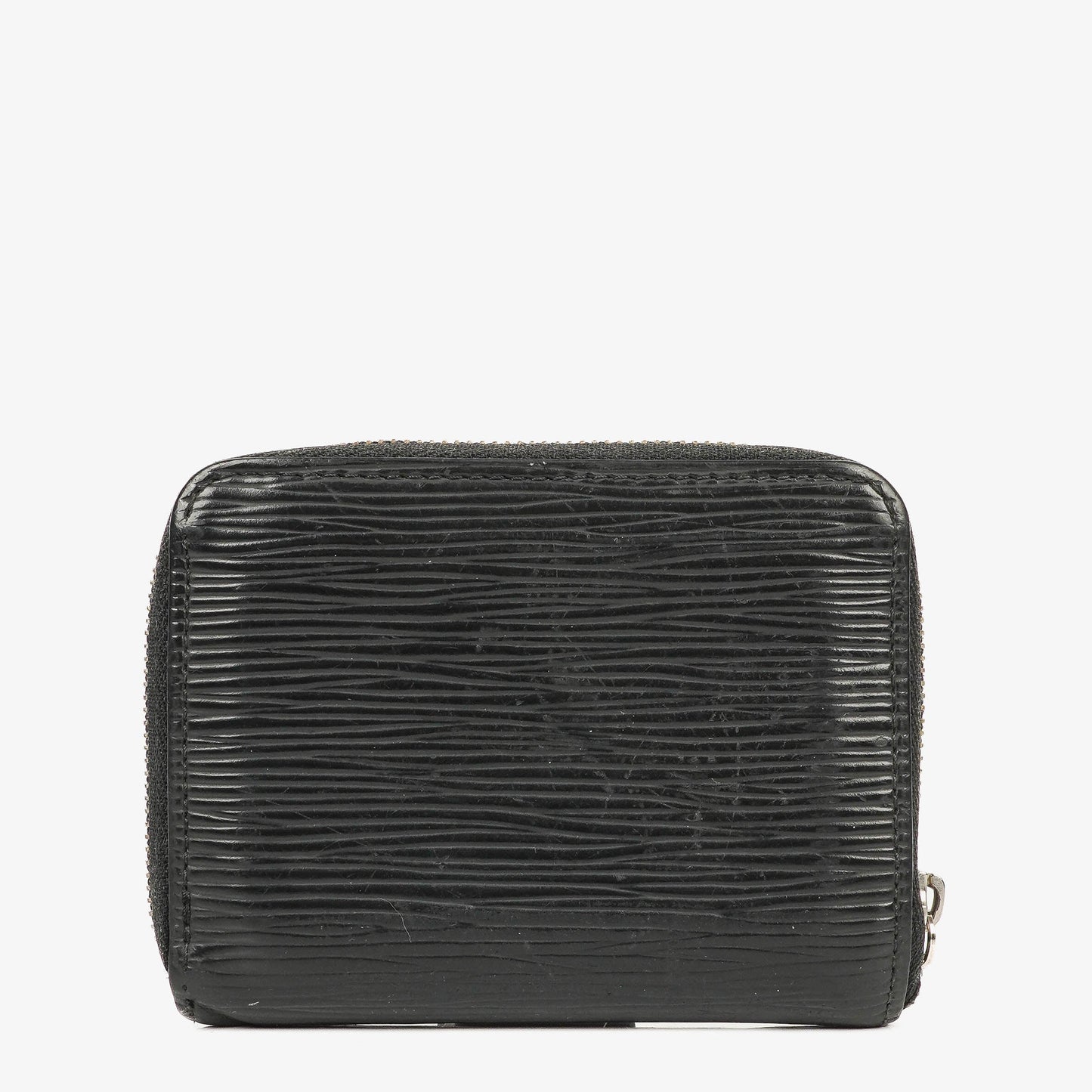 Louis Vuitton Zippy Münzbörse aus schwarzem Epi Leder