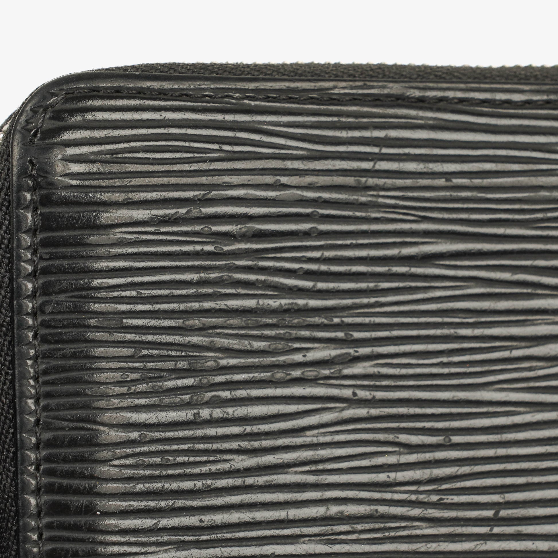 Louis Vuitton Zippy Münzbörse aus schwarzem Epi Leder