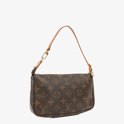 Louis Vuitton Pochette Accessoires Clutch aus Monogram Canvas