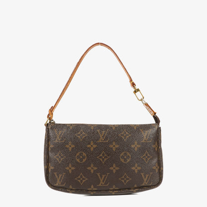 Louis Vuitton Pochette Accessoires Clutch aus Monogram Canvas