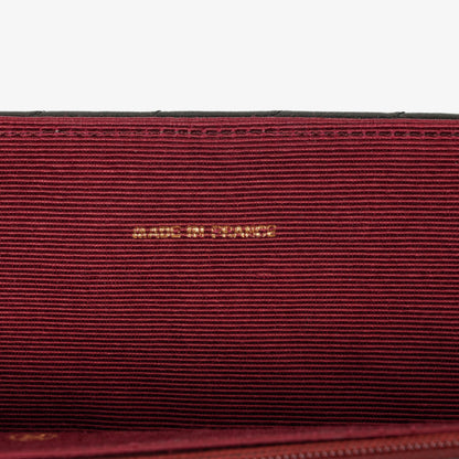 Chanel Classic Single Flap Bag aus schwarzem diagonal gestepptem Lammleder mit 24K vergoldeter Hardware