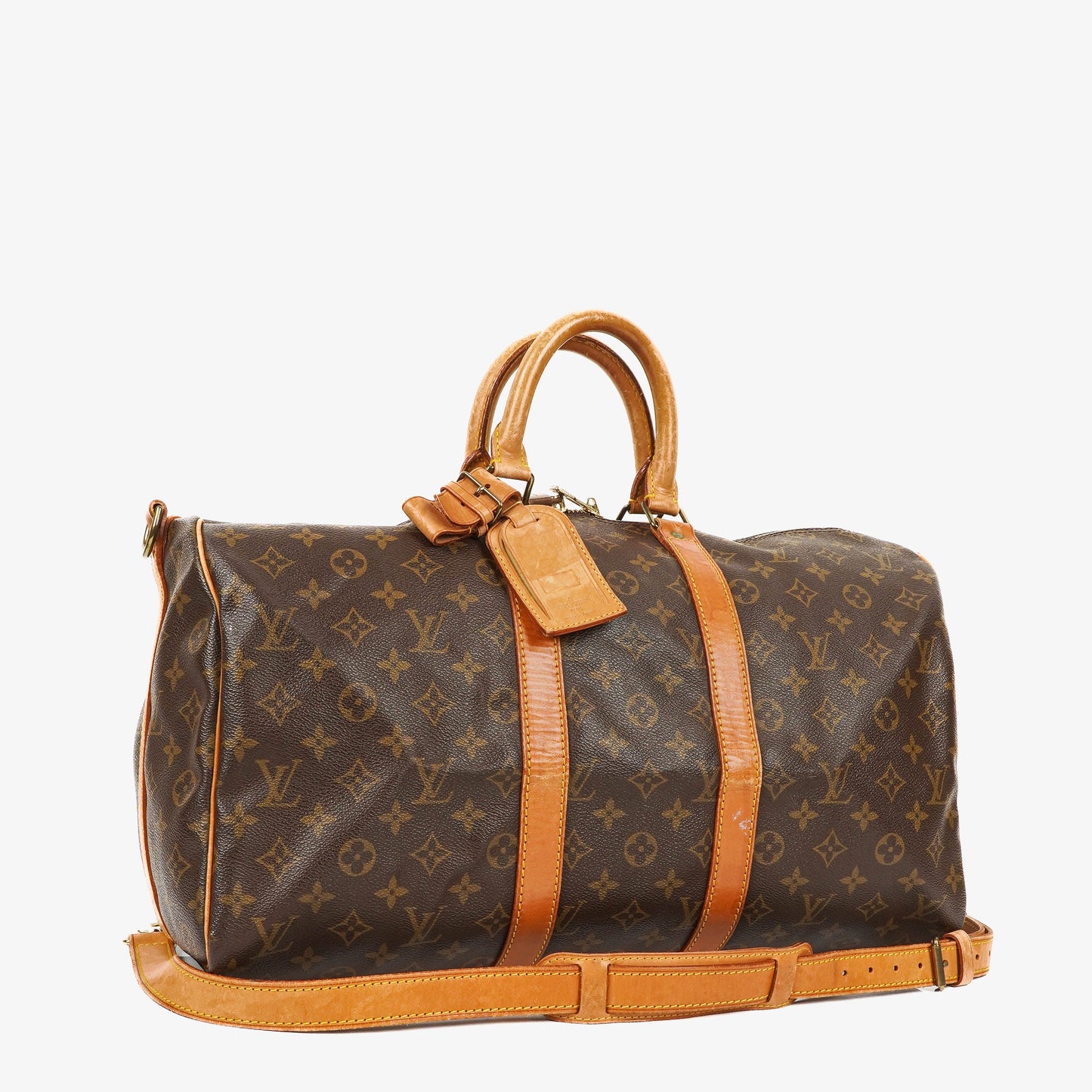Louis Vuitton Keepall 45 Bandoulière Reisetasche aus Monogram Canvas