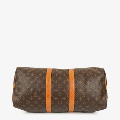 Louis Vuitton Keepall 45 Bandoulière Reisetasche aus Monogram Canvas