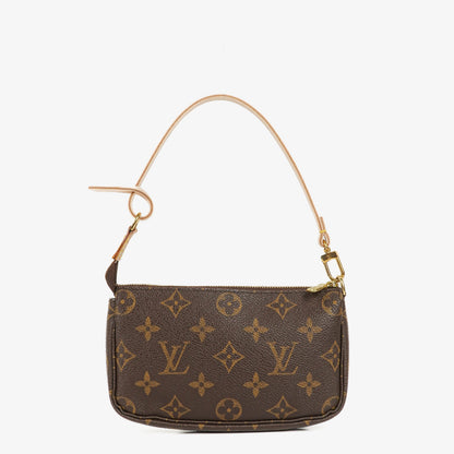 Louis Vuitton Pochette Accessoires Clutch aus Monogram Canvas