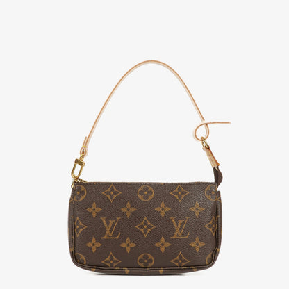 Louis Vuitton Pochette Accessoires Clutch aus Monogram Canvas