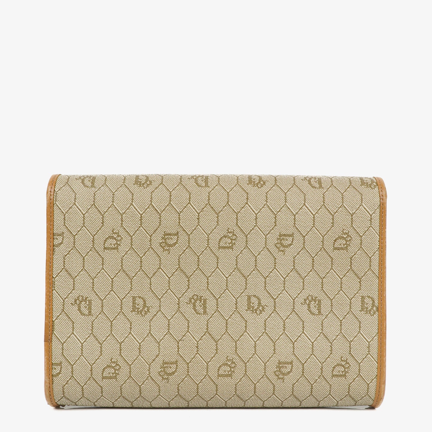 Christian Dior Honeycomb Ketten-Schultertasche in Beige