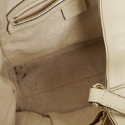 Gucci Soho Tote Bag aus neutralfarbenem Leder
