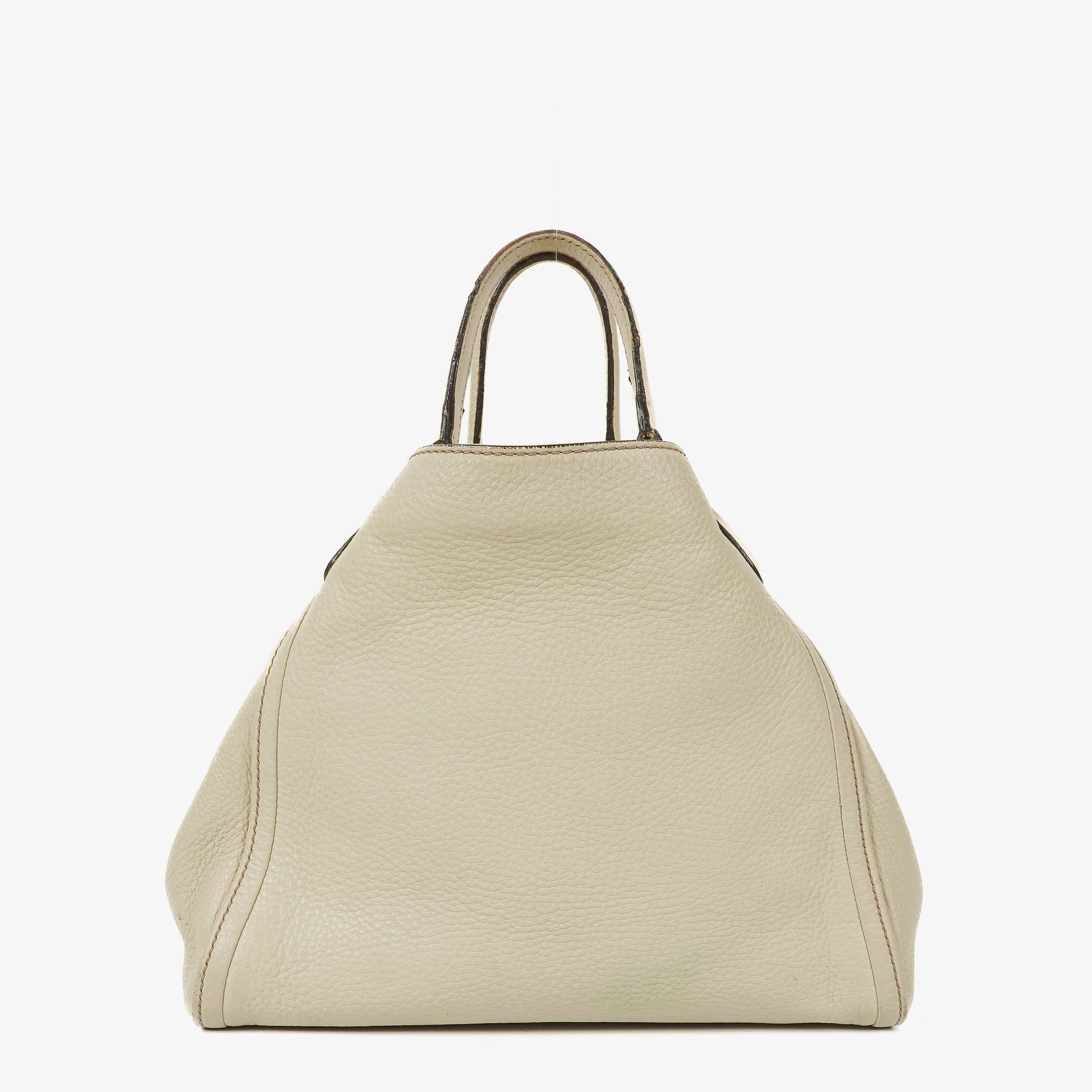 Gucci Soho Tote Bag aus neutralfarbenem Leder