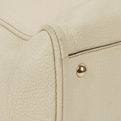 Gucci Soho Tote Bag aus neutralfarbenem Leder