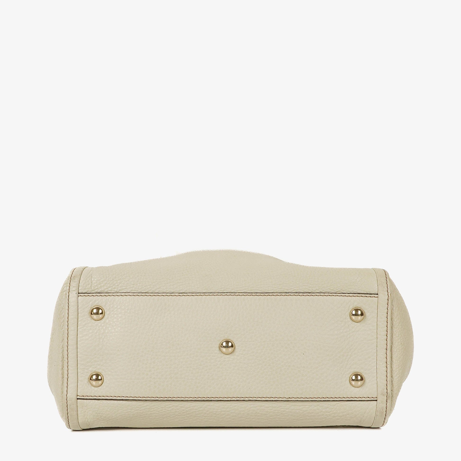 Gucci Soho Tote Bag aus neutralfarbenem Leder