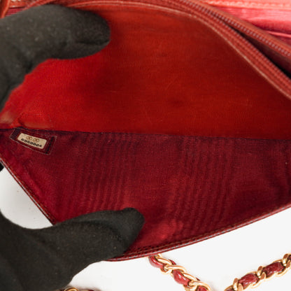 Chanel Timeless Wallet on Chain aus Caviar-Leder WOC
