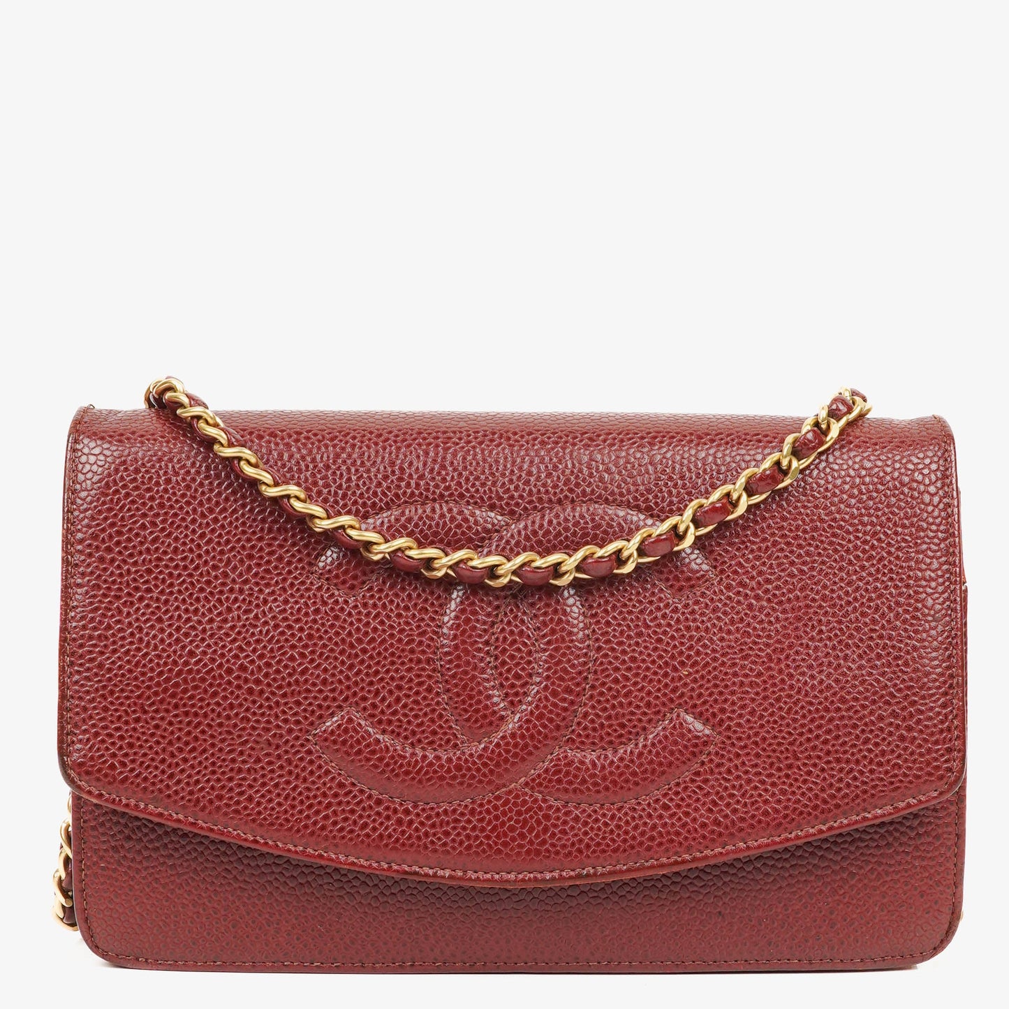 Chanel Timeless Wallet on Chain aus Caviar-Leder WOC