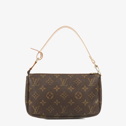 Louis Vuitton Pochette Accessoires Clutch aus Monogram Canvas