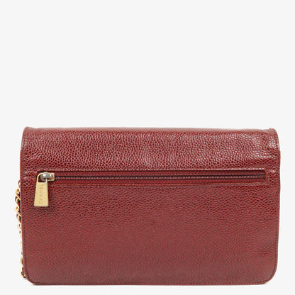 Chanel Timeless Wallet on Chain aus Caviar-Leder WOC