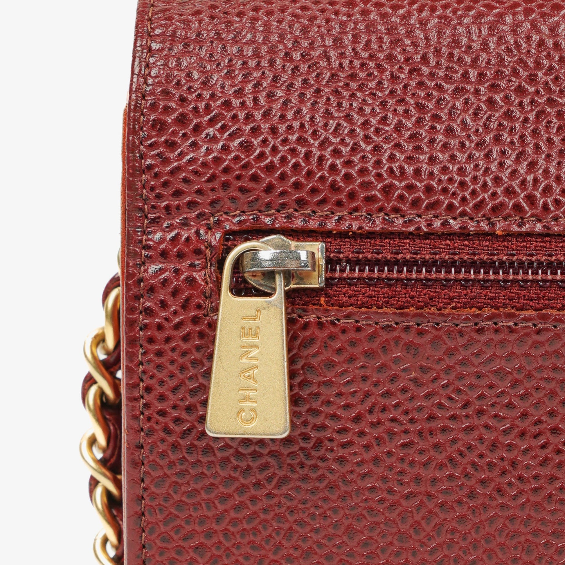 Chanel Timeless Wallet on Chain aus Caviar-Leder WOC
