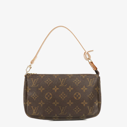 Louis Vuitton Pochette Accessoires Clutch aus Monogram Canvas