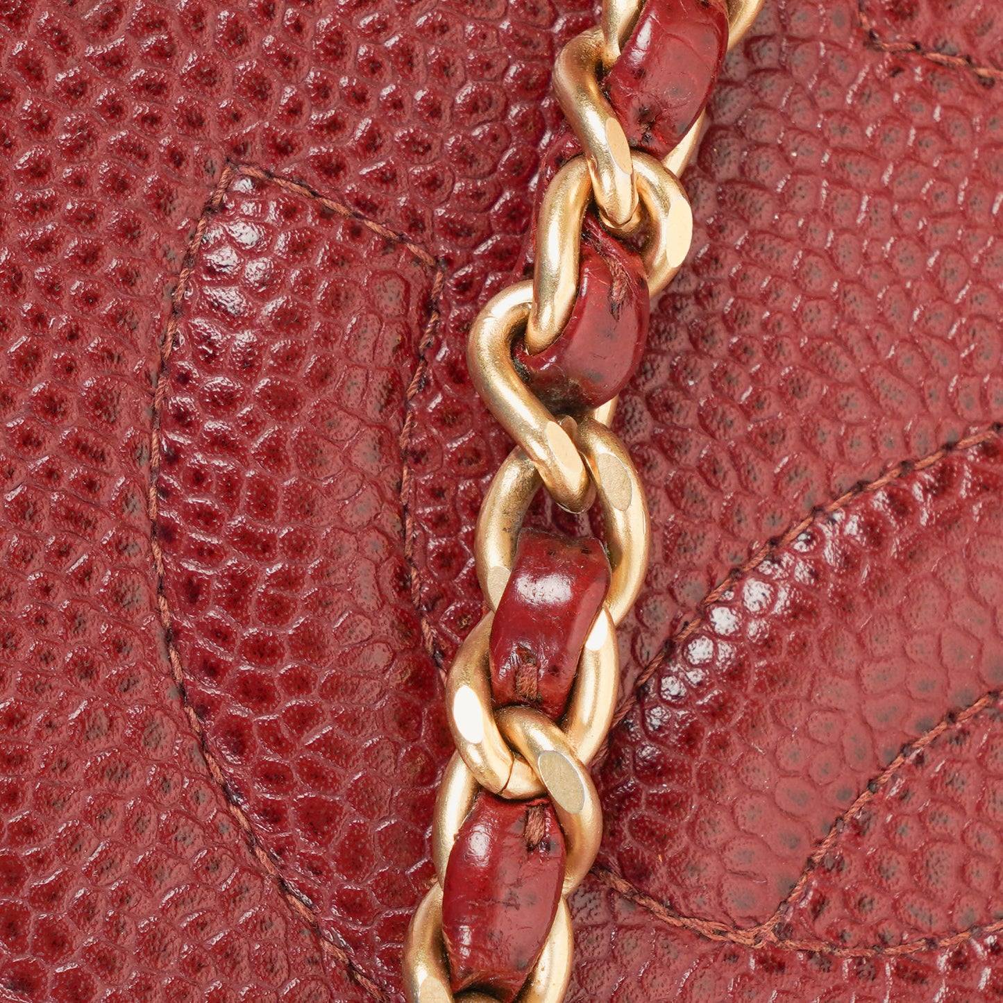 Chanel Timeless Wallet on Chain aus Caviar-Leder WOC
