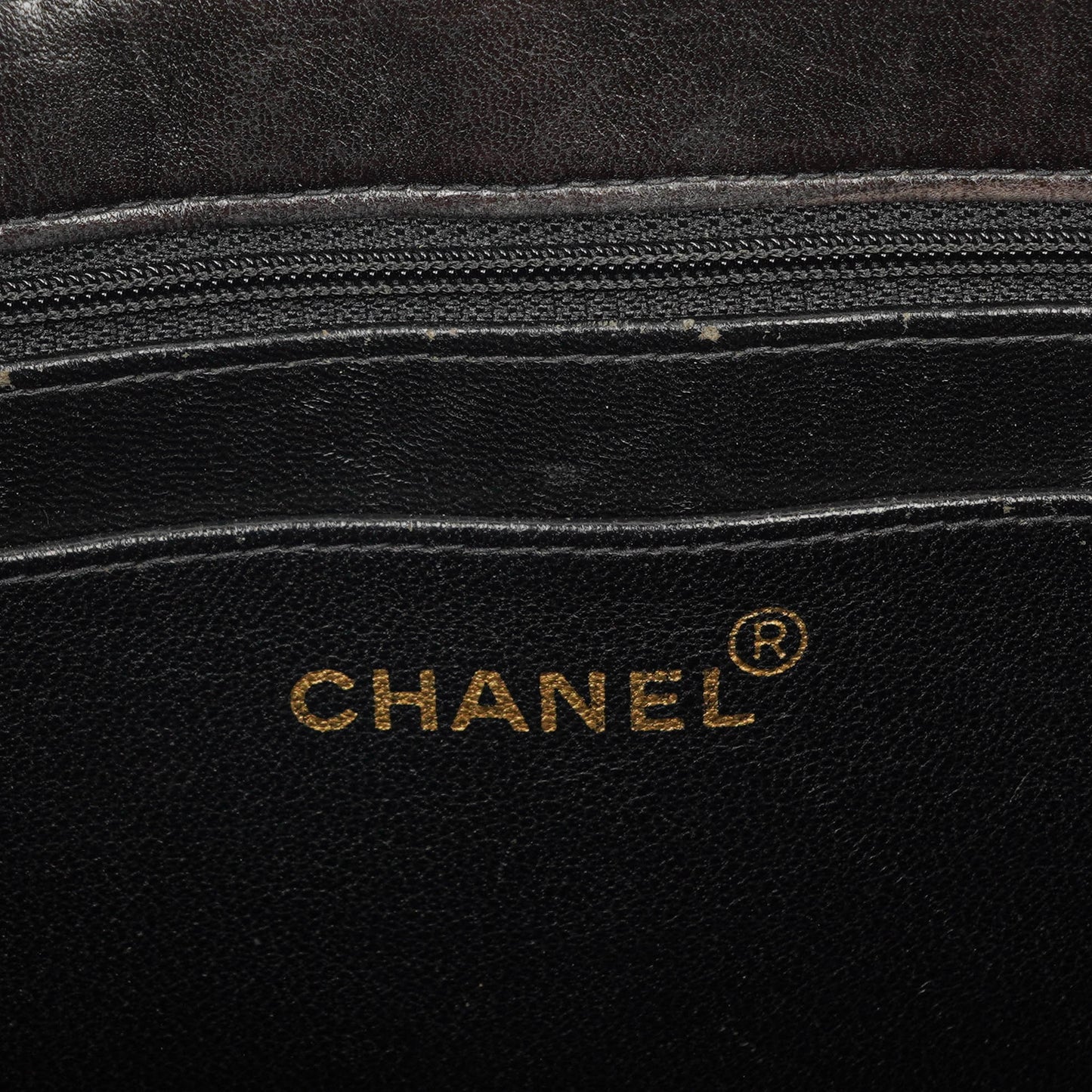 Chanel Tote Tasche aus schwarzem Lackleder
