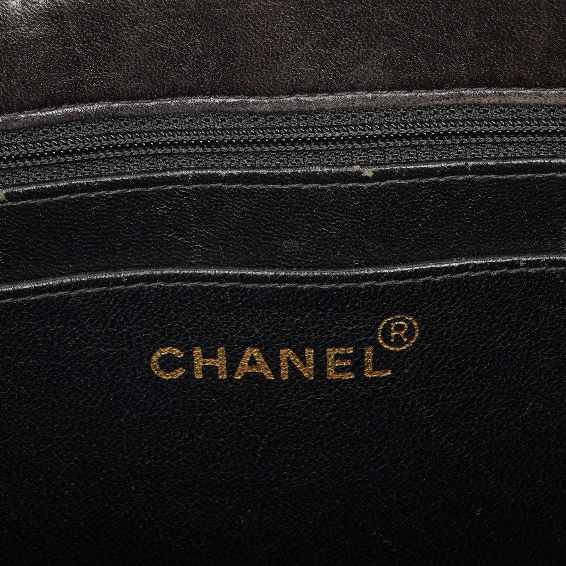 Chanel Tote Tasche aus schwarzem Lackleder
