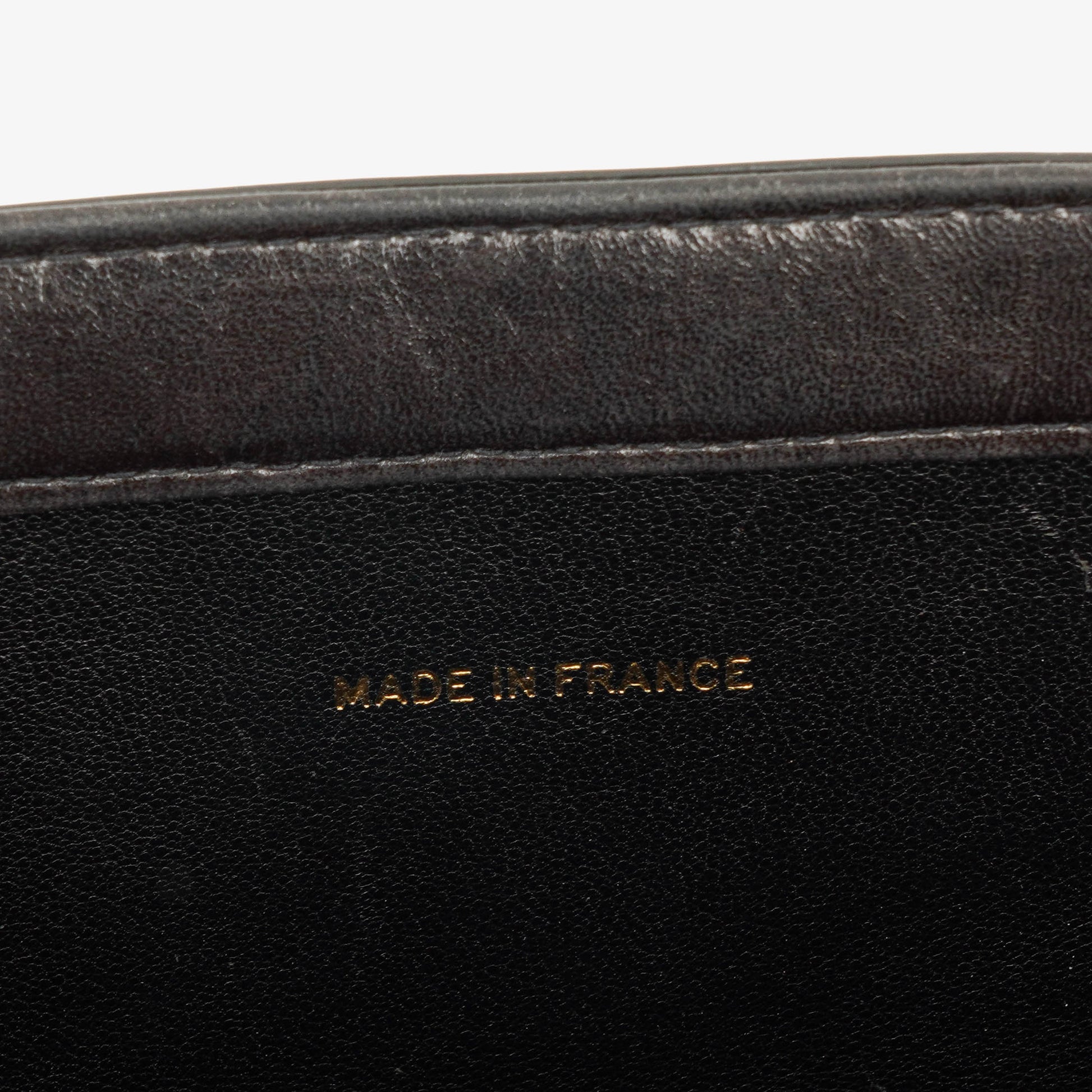 Chanel Tote Tasche aus schwarzem Lackleder