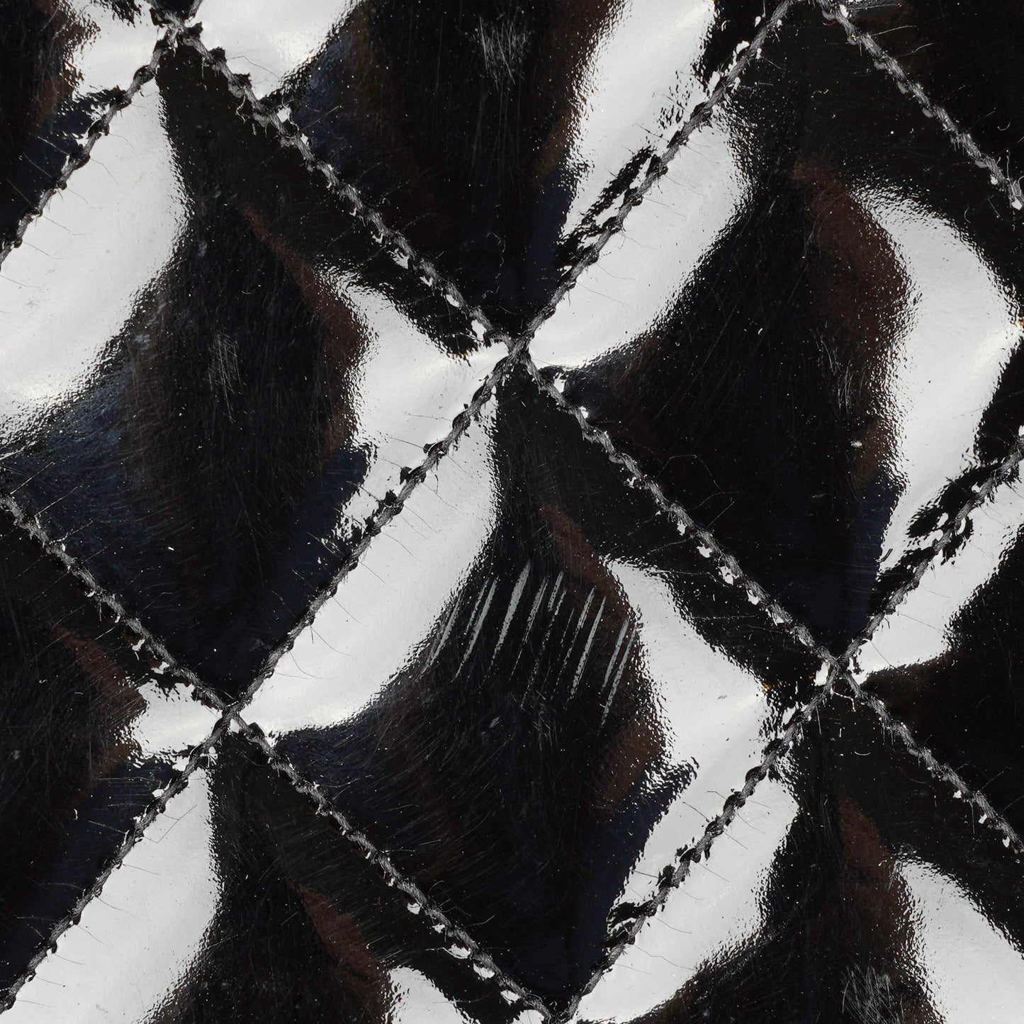 Chanel Tote Tasche aus schwarzem Lackleder