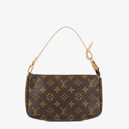 Louis Vuitton Pochette Accessoires Clutch aus Monogram Canvas
