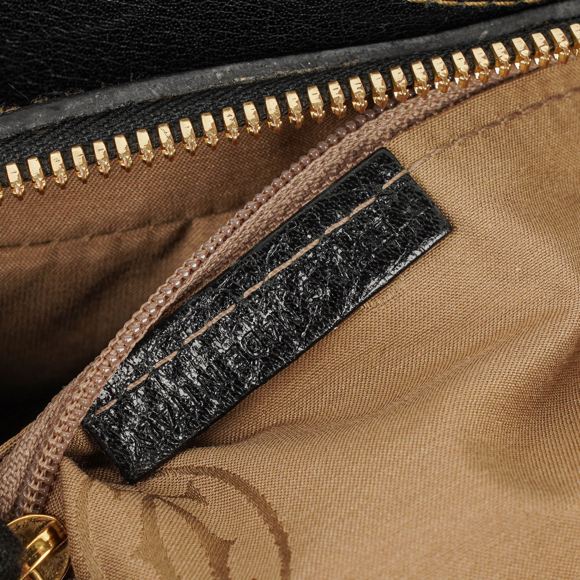 Cartier Marcello de Cartier Henkeltasche aus genarbtem Leder