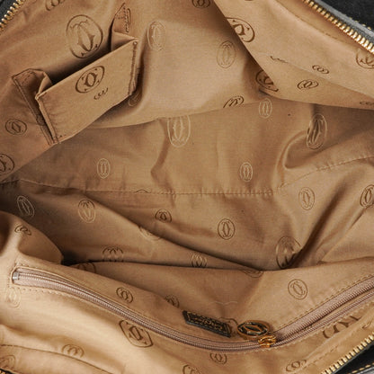 Cartier Marcello de Cartier Henkeltasche aus genarbtem Leder