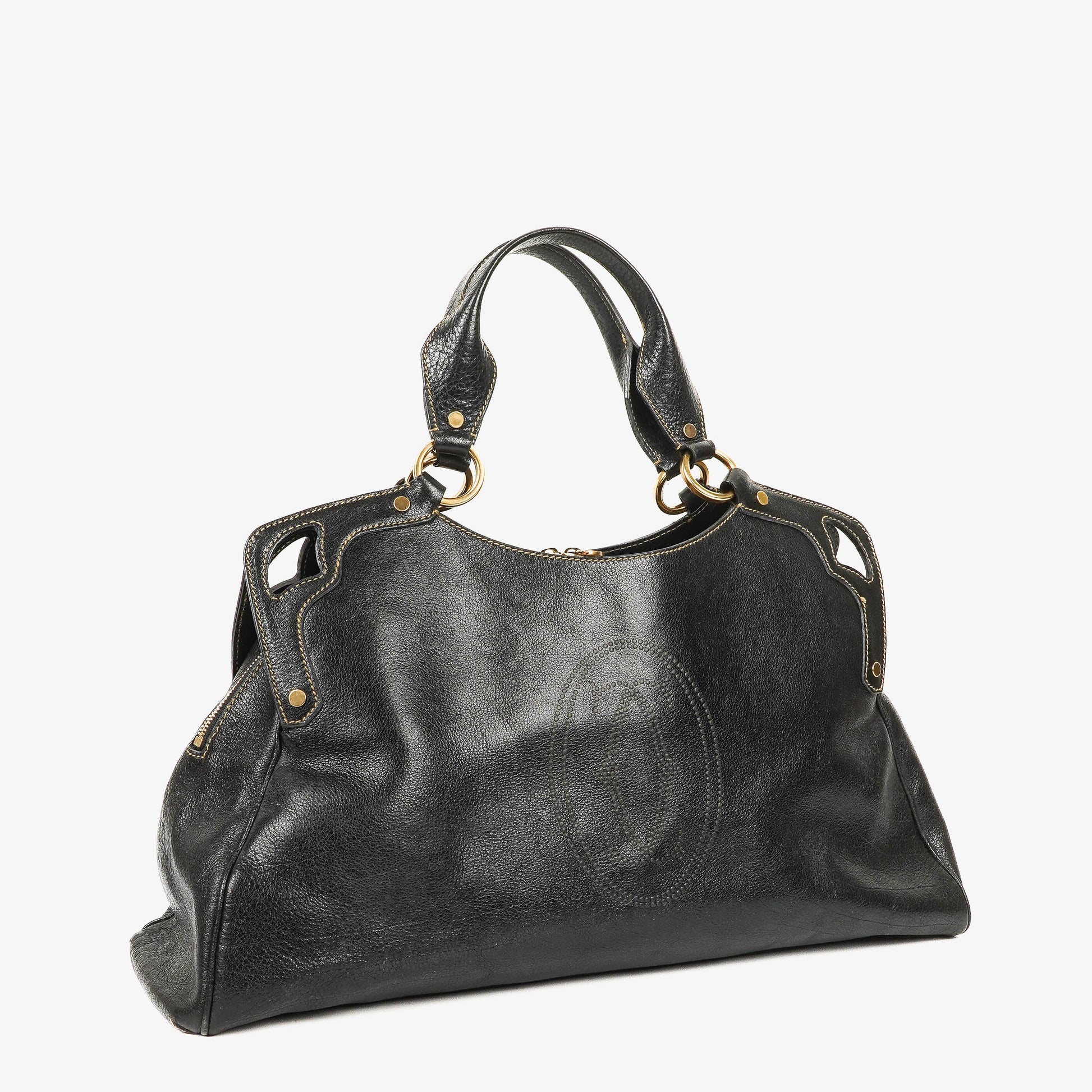 Cartier Marcello de Cartier Henkeltasche aus genarbtem Leder