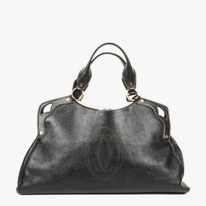 Cartier Marcello de Cartier Henkeltasche aus genarbtem Leder