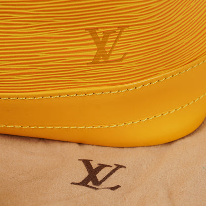Louis Vuitton Noe Grande GM Schultertasche aus gelbem Epi-Leder