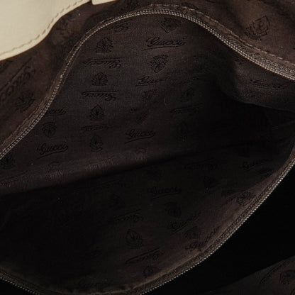 Gucci Sukey Hobo Bag aus neutralfarbenem Guccissima Leder