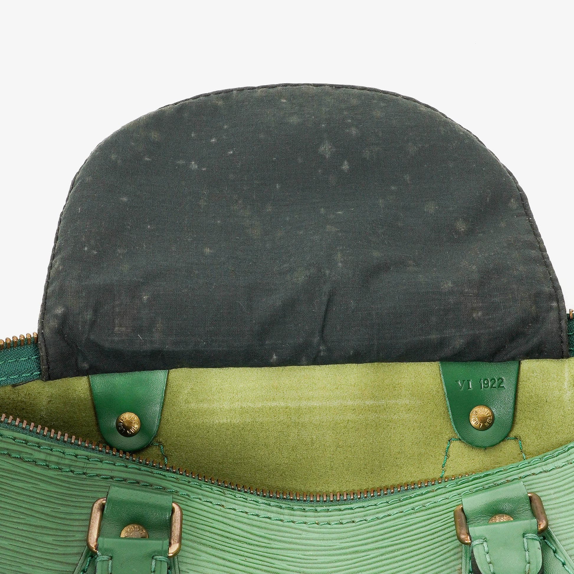 Louis Vuitton Speedy 30 Handtasche aus grünem Epi Leder