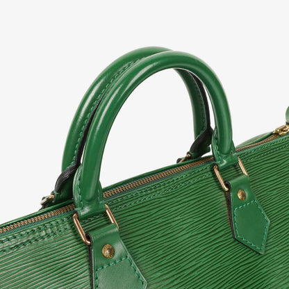 Louis Vuitton Speedy 30 Handtasche aus grünem Epi Leder