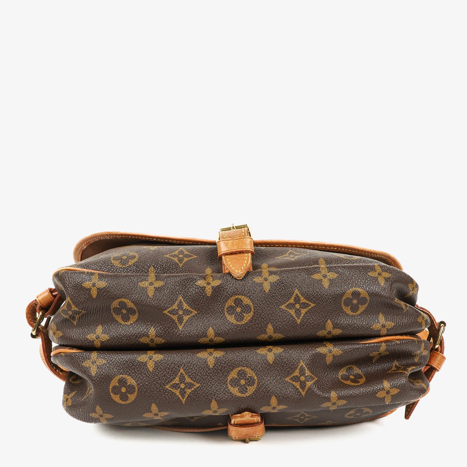 Louis Vuitton Saumur Schultertasche aus Monogram Canvas