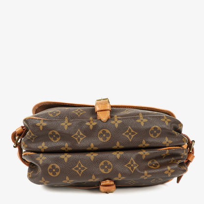 Louis Vuitton Saumur Schultertasche aus Monogram Canvas