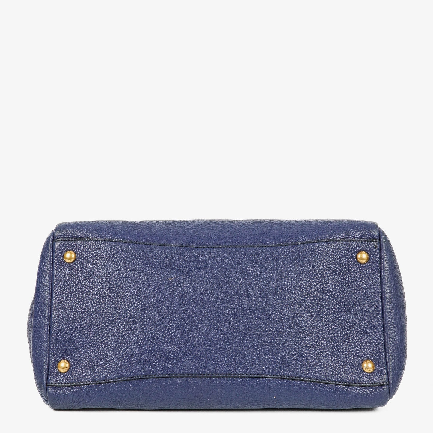 Prada Tote Bag aus blauem Leder
