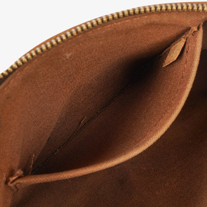 Louis Vuitton Riveting Limited Edition Pochette Accessories Clutch aus Monogram beschichtetem Canvas