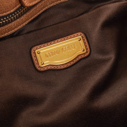 Miu Miu Vitello Satchel Tasche