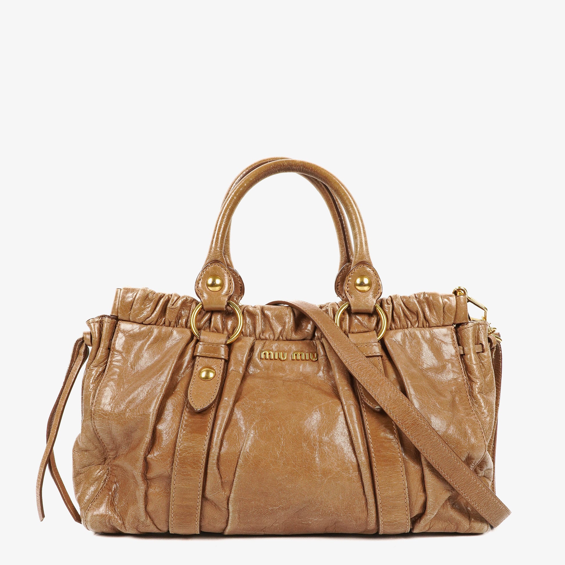 Miu Miu Vitello Satchel Tasche
